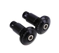 Embout De Guidon Capuchon De Pour Poignées Guidon, Accessoires Moto, Extrémité 7/8 Pouces, 22mm, Pour Vélo Et(Black)