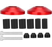 Embout de guidon,Embout de guidon,Embout de guidon de moto,Embout de guidon en aluminium,Capuchon d'embout de guidon