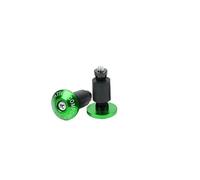 Embout De Guidon Moto Embouts de guidon moto 22 mm, curseur en alliage d'aluminium, poignée d'équilibrage, borne universelle(Green)