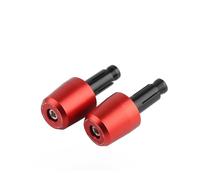 Embout De Guidon Pour Diavel Pour XDiavel/S 7/8 "22mm poignées de guidon moto extrémités capuchon contrepoids(Red1)