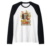 Embout de Guitare Basse Loud and Low Since Day Anthem One Bassist Manche Raglan