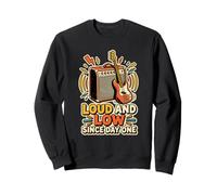Embout de Guitare Basse Loud and Low Since Day Anthem One Bassist Sweatshirt