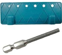 Embout de lime Makita 4 mm + plaque angulaire