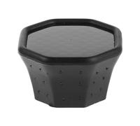 Embout de Manche de Raquette en Plastique Noir, Réparation | Capuchon Ergonomique, Amorti des Chocs, Pose Rapide, Surface Texturée pour Entretien en Club et Loisirs