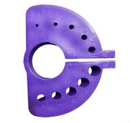 Embout de meuleuse compatible avec meuleuse en cobalt - Dispositif d'affûtage de style PP avec encoche d'angle portable avec Hss pour embouts et P pour (violet)