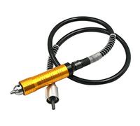 Embout de meuleuse d'angle rotatif, tige flexible avec mandrin de 0, 3-6, 5 mm, pièce à main pour perceuse électrique, tube de tige flexible
