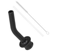 Embout de paille de type presse en silicone, pailles à boire avec en