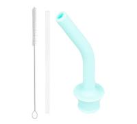 Embout de paille de type presse en silicone, pailles à boire avec en