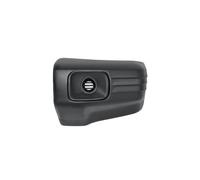 Embout de pare-choc avant gauche noir avec trou anti-brouillard Mitsubishi Pajero 1997-2000 - MR376055