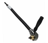 Embout de perceuse à angle droit à 90 degrés, adaptateur de tournevis à tige hexagonale flexible pour les espaces restreints, outil d'extension en métal réglable pour percer et conduire dans des
