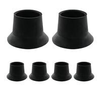 Embout de Pied pour Trampoline - Pièces de Rechange pour Trampoline,Embouts Antidérapants Résistants pour Pieds, 6 Pièces pour Entraînement À Domicile, Jardin, École