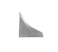Embout de plinthe - HOLZBRINK - 23x23mm - PVC - granite foncé