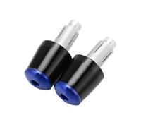 Embout De Poignée De Guidon De Moto 7/8'' Bouchon Contrepoids Guidon Pour CBR954RR CBR954 RR 2002-2004 2005 CBR 954 RR Bouchon d'extrémité capuchon guidon(Bleu noir)