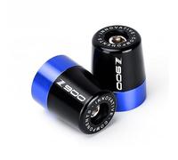 Embout de poignée de guidon en aluminium for moto, compatible avec Z750, Z800, Z900 (2017, 2018, 2019, 2020, 2021)(Z900 Blue)
