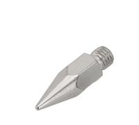 Embout de pointe remplaçable en acier inoxydable pour réfracteur léger GPS Poteaux M10 x 0,5 filetage Accessoire pour la construction et la mesure géospatiale Equi