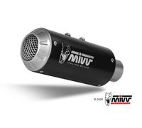 Embout de Pot D’Échappement Inox Noir MIVV MK3 Pour Benelli 502C 2019-2024