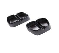 Embout de pot d'échappement Embouts De Silencieux D'échappement En Acier Inoxydable Noir, Autocollants Pour BMW X5 F15/X6 F16 M-sports 2014-2018( Matt black)