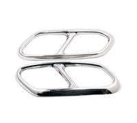 Embout de pot d'échappement Garniture de silencieux d'échappement et de pot d'échappement avec autocollants Pour Volvo Pour Xc60 2018-2020