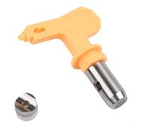 Embout de pulvérisation Airless pour revêtement de mastic | Buse 511-531 Series en métal massif pour Titan pour Wagner - Jaune - 1 pièce compatible avec les embouts de la série 5/6