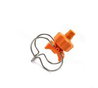 Embout de pulvérisation conique avec œillet réglable et double clip de fixation pour la compatibilité avec les tailles de tuyaux courantes dans les environnements industriels et agricoles (D)