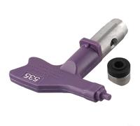 Embout de pulvérisation sans air, buse en acier inoxydable, anti-âge, facile à installer, pour pulvérisateur de peinture Wagner, violet (535)