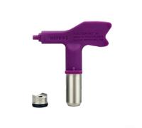 Embout de pulvérisation sans air violet de rechange pour pulvérisateur Wagner, buse en acier massif avec large motif de ventilateur, multiple pour (série 209-655) (531)