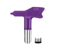 Embout de pulvérisation sans air violet en acier compatible avec les pulvérisateurs WAGNER - Large motif - Pièce de rechange en métal (245)