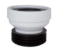 Embout de raccordement de WC - Raccord de tuyau de toilette - Droit - Pas de décalage