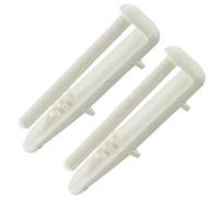 Embout de rail arrière générique pour chariot de chargement/chariot de panier pour lave-vaisselle Beko (lot de 2)