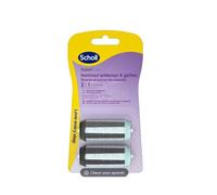 Embout de râpe pour callosités - SCHOLL - Velvet Smooth Wet&Dry - 2 rouleaux - Minéraux de la mer - Grain fort