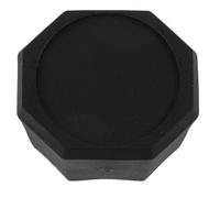 Embout de Raquette de Tennis Noir en Plastique, Maintien Stable pour Joueur | Capuchon Arrière, Design Antidérapant, Format Portable, Accessoire Sport