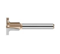 Embout de routeur en T multifonction pour pliage et rainurage sans couture dans les projets de travail du bois, traitement cristal de carbone