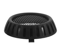 Embout de Sèche-Cheveux Noir 6x6x1,4cm en Nylon, Couvercle | Diffuseur Seche Cheveux, Couvercle Filtre Arriere Seche Cheveux pour Salon et Maison, Reutilisable