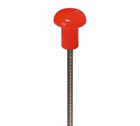 EMBOUT DE SECURITE ROUGE FLUO (SAC DE 125)