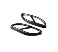 Embout De Silencieux Bouche d'échappement Compatible avec Benz Pour GLC B, C, E, X253, W205, W213, W176, W177, W246, W247 2016-2019