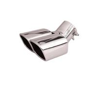 Embout De Silencieux Bouche d'échappement en acier inoxydable Compatible avec Pour Creta IX25 2015-2018