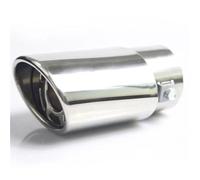 Embout De Silencieux D'échappement Acier Inoxydabl Garniture Chromée Modifiée 1 Pièce Gorge Queue Voiture
