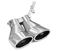 Embout De Silencieux D'échappement Arrière Double En Acier Inoxydable, 1 Pièce, Pour Mercedes Pour Benz Classe C W203 C200 Tuyau D'échappement Voiture