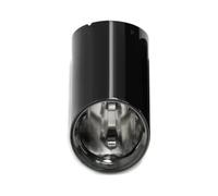 Embout De Silencieux D'échappement Pour BMW Série 3 G20 G21 320d 330i 320i 2023 2024 Série 3 Buse D'échappement Couvercle D'échappement Tuyau D'échappement Voiture(1 PCS black)