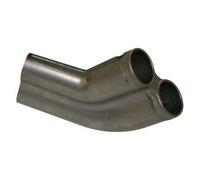 Embout de silencieux double sortie en inox pour Porsche 930 3.3