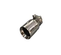 embout de silencieux Embout Silencieux D'échappement Biseauté En Acier Inoxydable 1 Pièce Pour Décoration Bord Tuyau D'échappement Voiture Entrée Tuyau Embout Echappement(57mm In-76mm Out)
