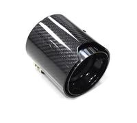 embout de silencieux Embouts D'échappement En Carbone Pour BMW F87, F80, F82, F83, F90, M2, M3, M4, M5, M6, 1 Pièce Embout Echappement(Black 70mm-93mm)