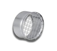 Embout de soufflage avec joint à lèvre droit Ø 125 mm