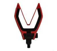 Embout de support de canne à pêche réglable en V M3/8 en PVC (rouge)