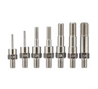 Embout de tête de mandrin en acier pour rivet BT605 BT606 BT607, accessoire de rechange pour M3 M5 M6 M8 pour vis de tige de traction M10 (M8)