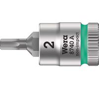 Embout de tournevis 1/4" à six pans creux 2x28mm Wera