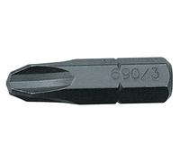 Embout de tournevis 1/4", lot avantageux de 10 pièces, cruciforme PH 3