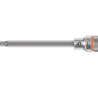 Embout de tournevis 3/8" à six pans creux avec fonction de retenue 5x107mm Wera