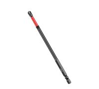 Embout de tournevis à fente de 6,35 mm - Tige 65 mm/110 mm/150 mm FPH2 pour électriciens et outils électriques