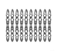 Embout de tournevis cruciforme double tête en acier pour fixation de cloison sèche avec emboutissage de vis à profondeur contrôlée (4)